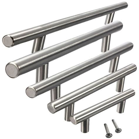 cabinet bar pulls stainless steel|kitchen cabinet hardware bar pulls.